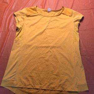 4/$20 - Yellow workout shirt